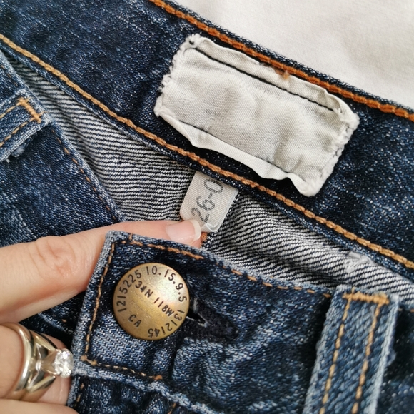 Current/Elliott The Skinny Jeans (Shredded) - Picture 5 of 10